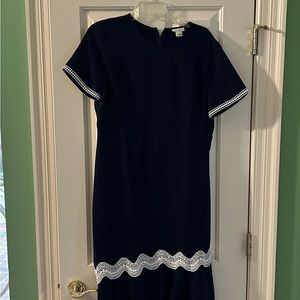 Shoshanna Navy Dress